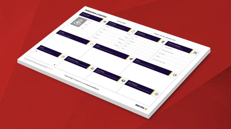 persona canvas mockup