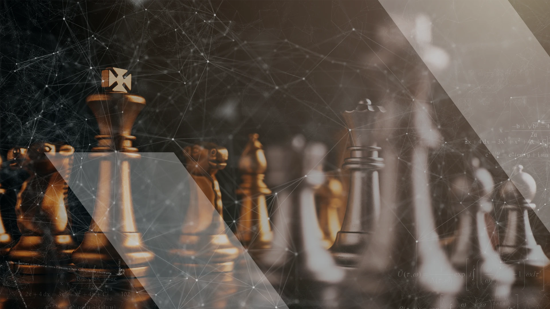 Close-up of chess pieces with a focus on the king, symbolizing strategy and planning